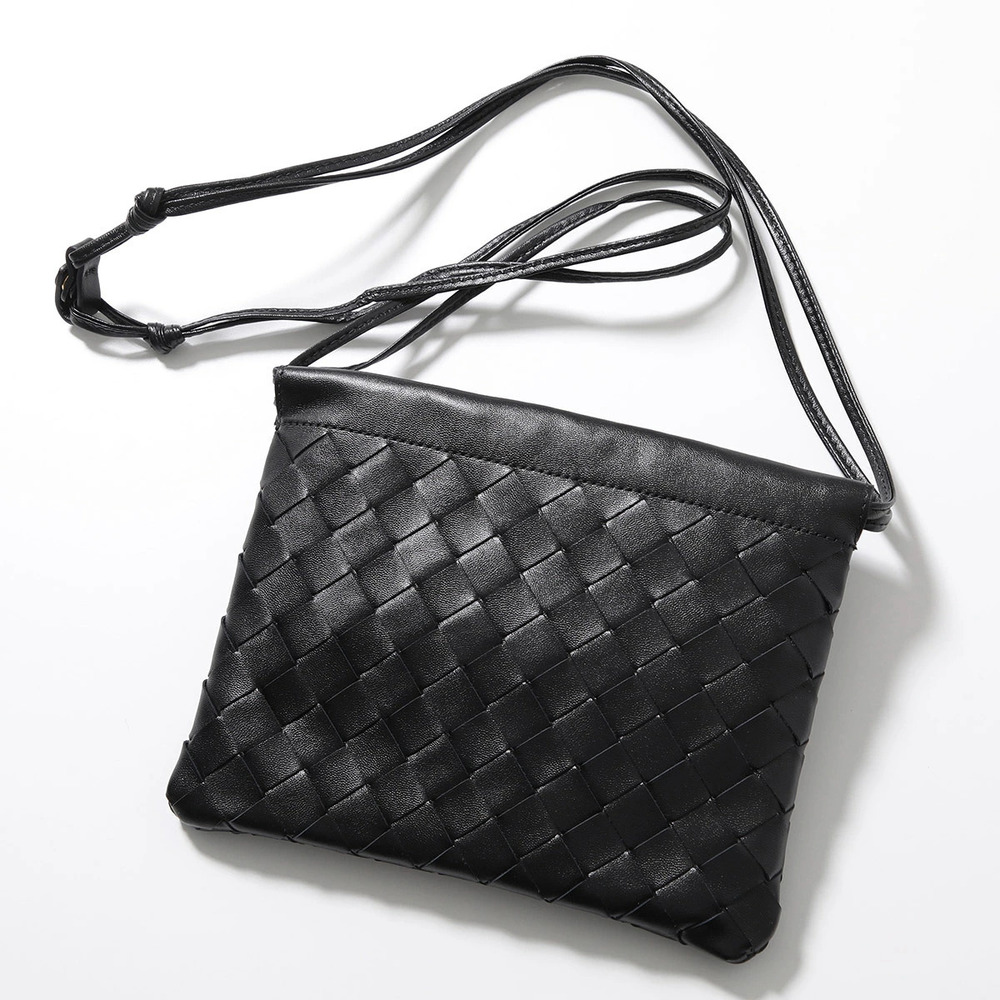 BOTTEGA VENETA Dustbag Shoulder Bag Leather Intrecciato